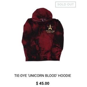Jeffree Star Unicorn Blood Hoodie- Unisex NWT